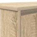 vidaXL Stôl dub sonoma 120x42x76 cm kompozitné drevo
