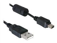 Napájací kábel USB – USB s kolíkmi (samec) na konektor pre digitálny fotoaparát s kolíkmi (samec) – 1 m