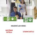 LED núdzové osvetlenie EMOS / NESSI ZN1110 / 3W, 3h, IP65