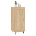 vidaXL Komoda dub sonoma 34,5x34x90 cm spracované drevo