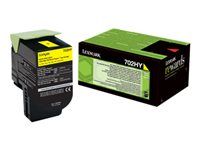Žltá - originálna - kazeta s farbivom LCCP, LRP - pre Lexmark CS310dn, CS310n, CS410dn, CS410dtn, CS410n, CS510de, CS510dte
