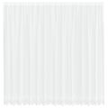 vidaXL Čipková záclona Biela 200 x 400 cm Polyester