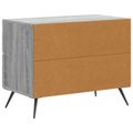 vidaXL Nočný stolík Sivá sonoma 62 x 34,5 x 47,5 cm Kompozitné drevo