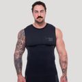 Bezšvové tielko OG1 Black/Grey - GymBeam, veľkosť XL