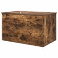 vidaXL Mačka Dom Dymový dub 85 x 55 x 50,5 cm Kompozitné drevo