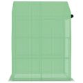vidaXL Skleník s policami, oceľ 143x143x195 cm