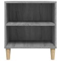 vidaXL TV skrinka sivý dub sonoma 102x44,5x50 cm spracované drevo