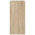 vidaXL Skriňa pod umývadlo do kúpeľne Dub sonoma 56 x 37,5 x 81 cm