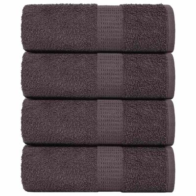 vidaXL Utierky FROGN 4 ks antracitové 15x21 cm 360 g/m²