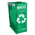 Tašky na triedený odpad SORT EASY 3 SLIM, 18x30x40 cm, 3 x 22 l, 3 ks SIXTOL