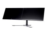 Stojan - nastaviteľné rameno - pre 2 monitory - čierna - veľkosť obrazovky: 10"-30" - stolový stojan - pre ProLite E2783QSU-B1, XU2495WSU-B1, XUB2495WSU-B1