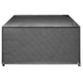 vidaXL Obaly na záhradný nábytok 2 ks 12 očiek 315x160x75 cm obdĺžnik
