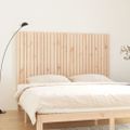 vidaXL Nástenné čelo postele 185x3x110 cm masívna borovica