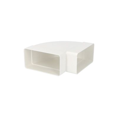 Koleno 90° horizontálne VENTS 8281 - 60x204mm PVC