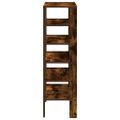 vidaXL Regál na topánky dymový dub 61x32x105 cm spracované drevo