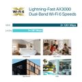 TP-Link EAP655-wall AX3000 Access Point Omada SDN
