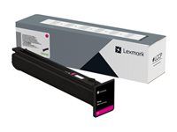 Purpurová - originálna - puzdro - kazeta s farbivom LCCP - pre Lexmark CX961se, CX962se, CX963se