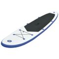 vidaXL Stand up paddleboard SUP, nafukovací, modro biely