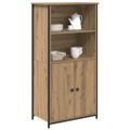 vidaXL Highboard Remeselný dub 62 x 36 x 121,5 cm Kompozitné drevo