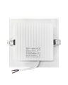 Q-108P LED panel 12W 1200lm 4000K biely - štvorcový prisadený Qtec