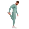 Kompresné tričko s dlhým rukávom High Blue - GymBeam, veľkosť XXL