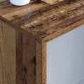 vidaXL Nástenný stôl Staré drevo Kompozitné drevo 100 x 45 x 30 cm