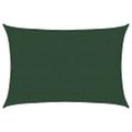 vidaXL Tieniaca plachta 160 g/m² tmavozelená 2,5x3,5 m HDPE