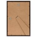 vidaXL Fotorámiky na stenu alebo stôl 3 ks čierne 70x90 cm MDF