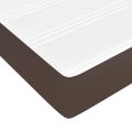 vidaXL Boxspring posteľ s matracom hnedá 90x190 cm umelá koža