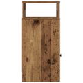 vidaXL Nočné skrinky 2 ks so zásuvkou staré drevo 25x31x66 cm