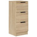 vidaXL Komoda dub sonoma 30x30x70 cm spracované drevo