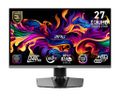 MSI MPG/272URX/26,5"/QD-OLED/4K UHD/240Hz/0,03ms/Černá/3R Monitor, 27" (26,5"), 3840 × 2160 px, QD-OLED, 240 Hz, 0,03 ms, DisplayPort 2.1a, HDMI 2.1, USB-C 98W PD, cerný