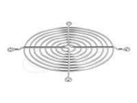 Ventilátorová mriežka 120 x 120 mm strieborná