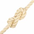 vidaXL Lano 100% sisal 20 mm 25 m