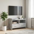 vidaXL TV skrinka 71,5 x 33 x 47 cm Betónovo sivá Kompozitné drevo