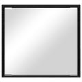 vidaXL Zrkadlo do kúpeľne s LED Čierny dub 40 x 37 x 8.5 cm