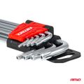 Kľúče TORX dlhé 230 mm 9 ks TKL