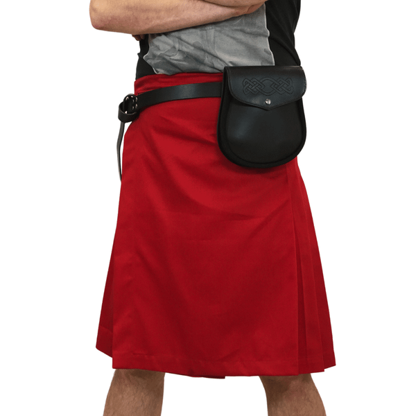 Pánsky kilt - Červený