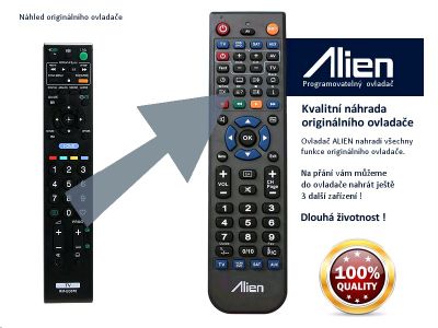 Diaľkový ovládač ALIEN Sony RM-ED016