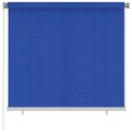 vidaXL Vonkajšia zatemňovacia roleta 165 (Š) x 140 (V) cm modrá HDPE