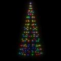 vidaXL LED vianočný stromček 200 LED farebné 180 cm