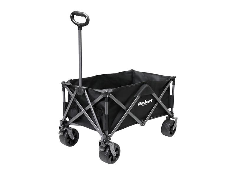 Kempingový vozík REBEL RBA-5503 s brzdou 150l