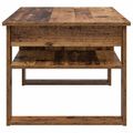 vidaXL Konferenčný stolík Staré drevo 96 x 54 x 44 cm Kompozitné drevo