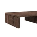vidaXL Stojan na monitor hnedý dub 50x27x10 cm kompozitné drevo