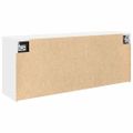vidaXL Kúpeľňová nástenná skrinka biela 100x25x40 cm kompozitné drevo
