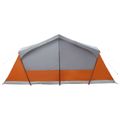 vidaXL Stan chata Šedá a oranžová 480 x 273 x 205 cm Polyester a oceľ