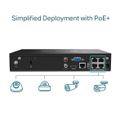 TP-Link VIGI NVR1004H-4P, 4 kanálový NVR