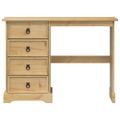vidaXL Toaletný stolík Corona 104x47x75 cm borovicový masív
