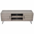 vidaXL TV skrinka 120x40x45 cm, sivá