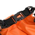 vidaXL Suchá taška so zipsom oranžová 15 l PVC